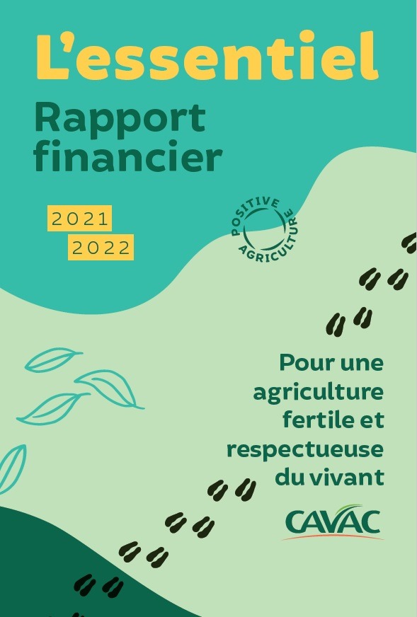 Rapport financier agriculture
